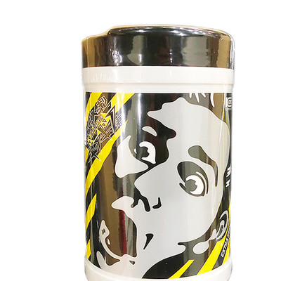 日本進口koyo光耀化成勁涼提神醒腦防困薄荷潔面清爽濕巾桶裝80枚